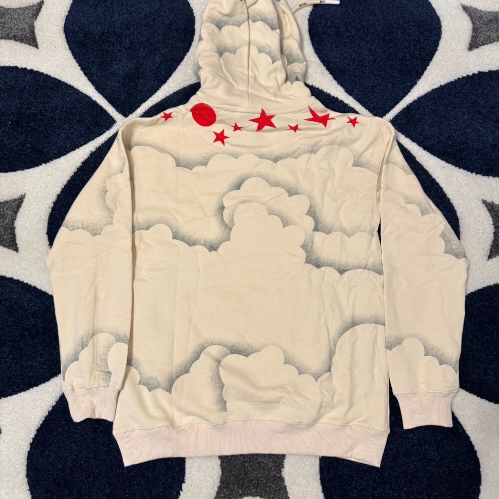 Palm Angels Sunrise Cream Hoodie Mens Large - Picture 3 of 3